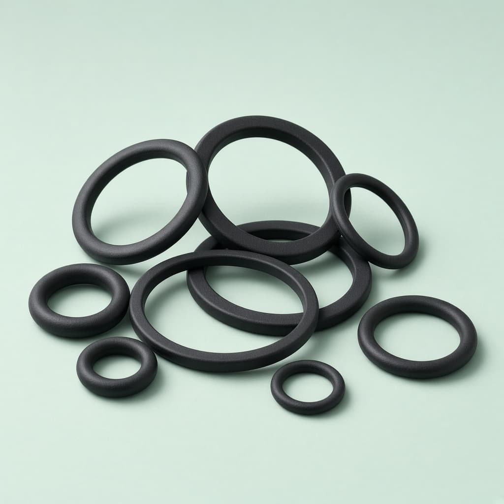 Juntas e O-rings para bebedouros e conexões